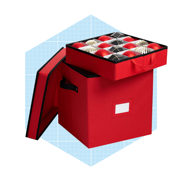 Premium Christmas Ornament Storage Box Ecomm Via Amazon.com