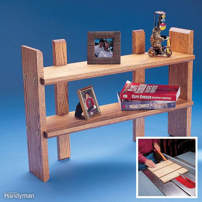 Petite book shelves