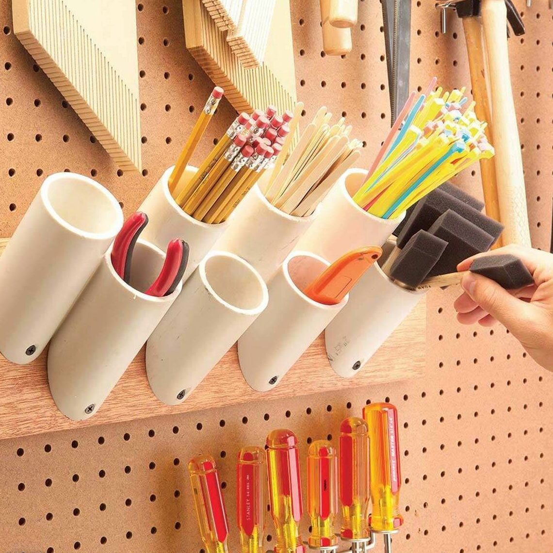 Storage Pockets for Skinny Things