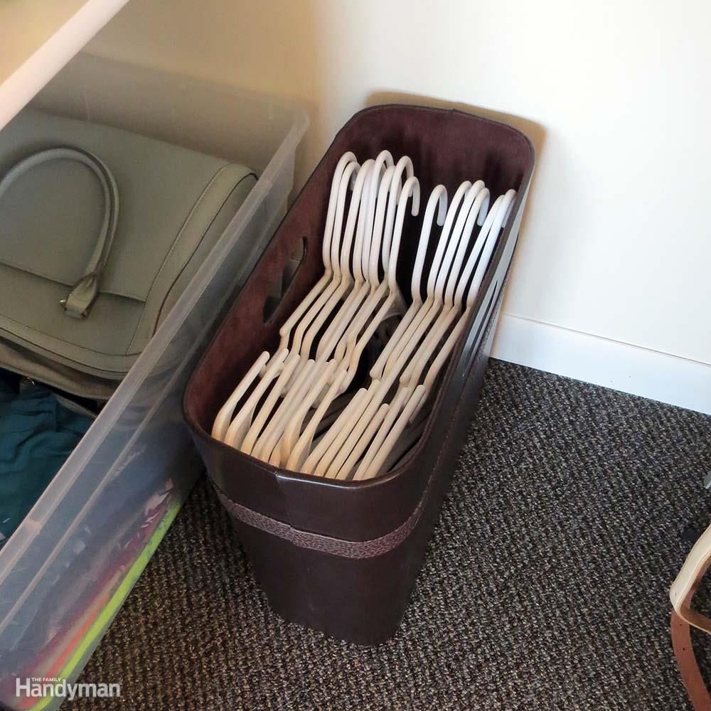 closet storage for hangers