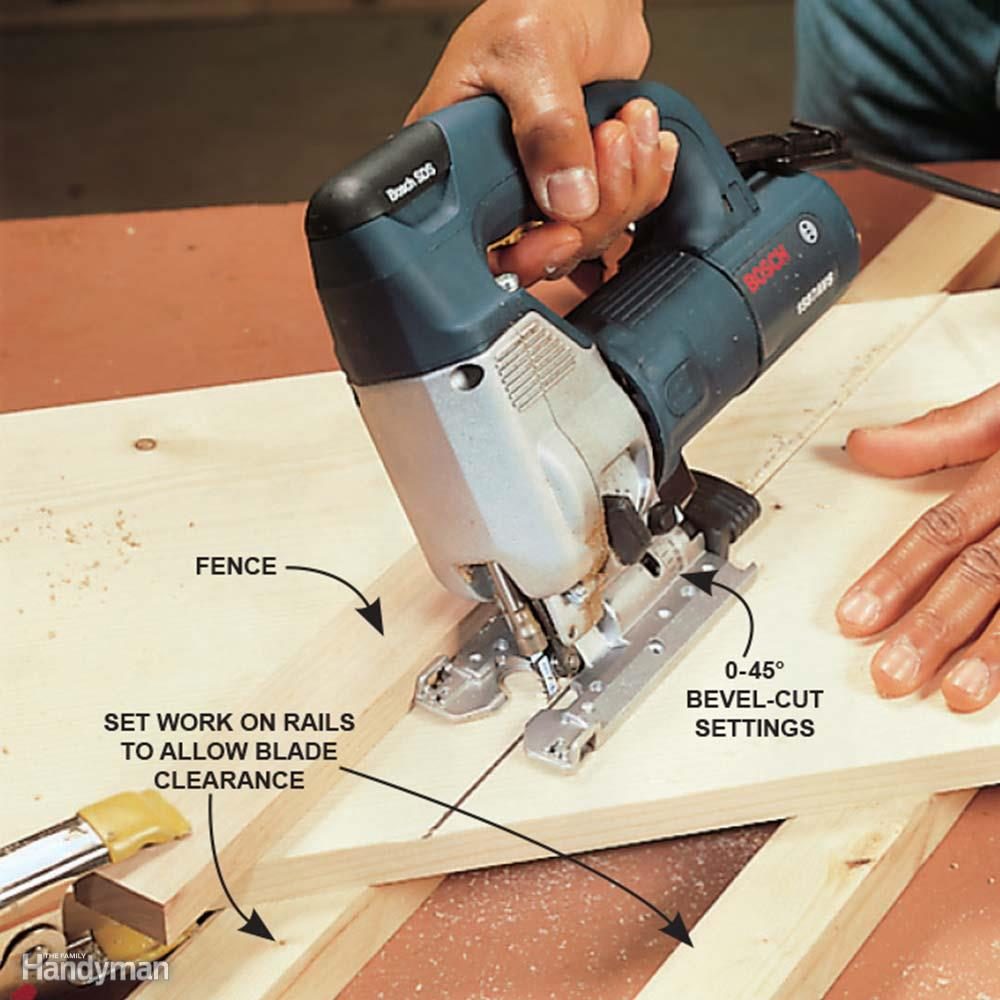 Use a Fence for Perfectly Straight Cuts