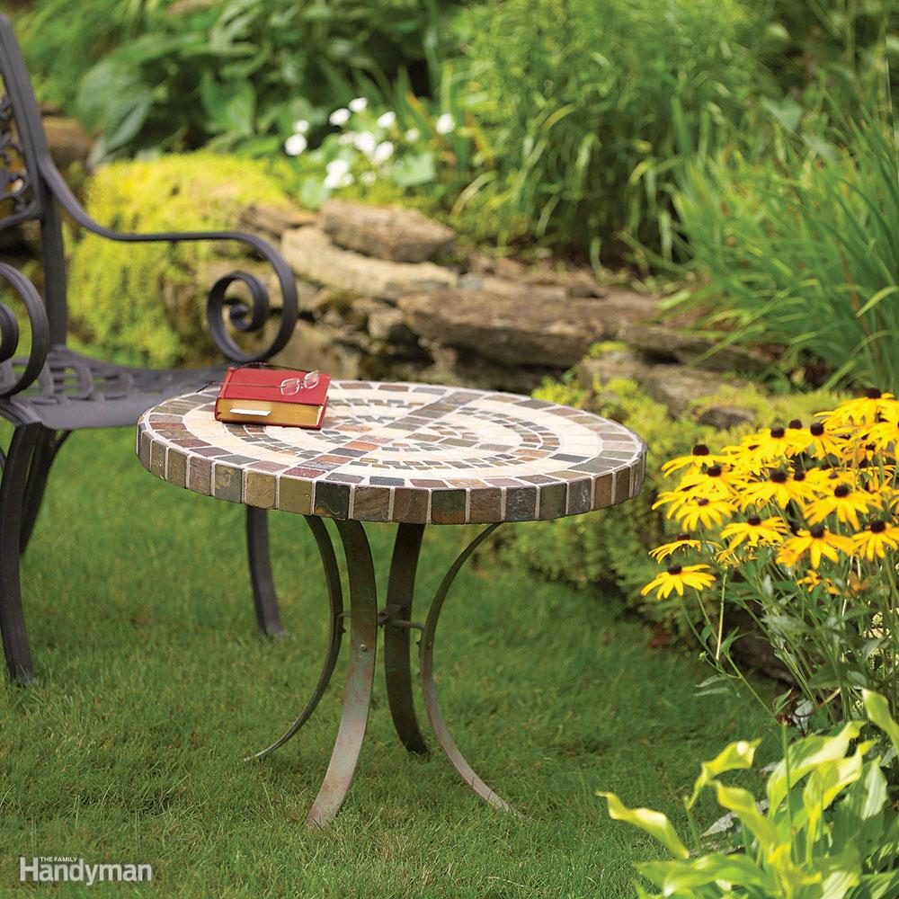 Tile-Top Table