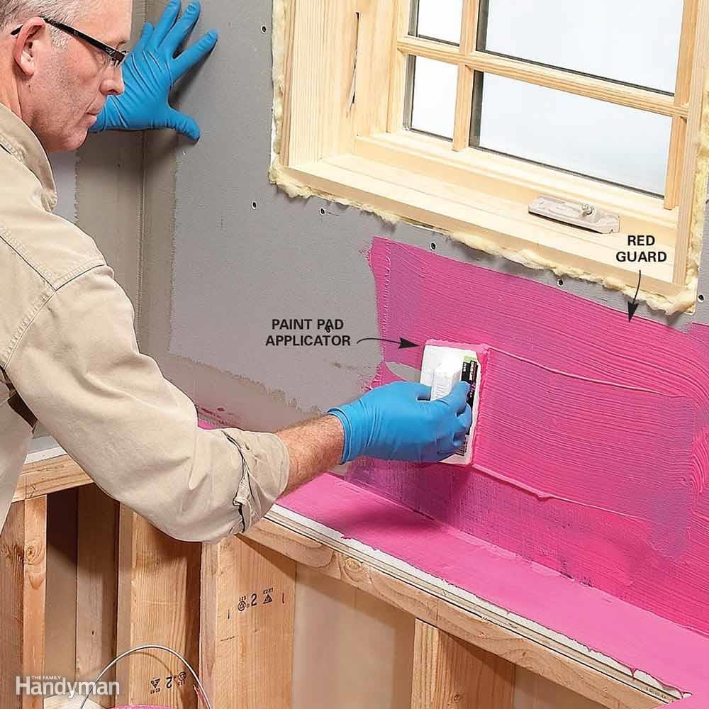 Apply a Waterproof Coating