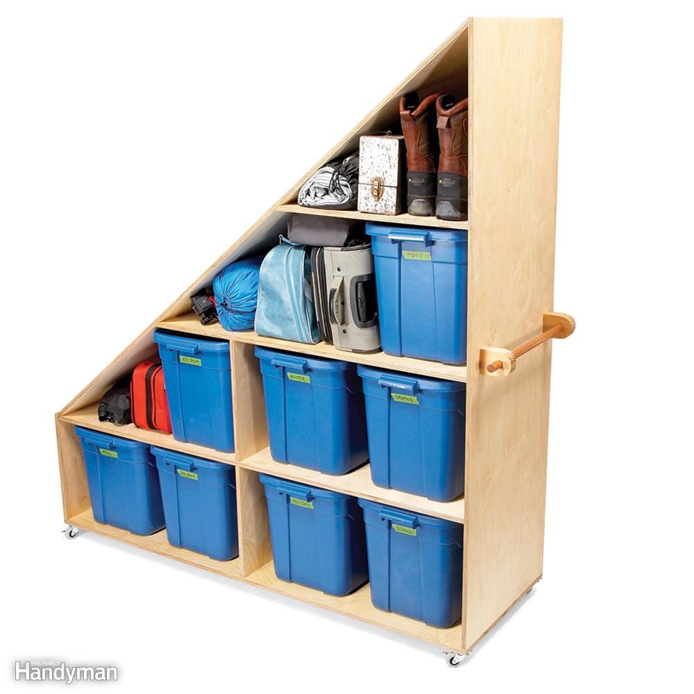 Basement Junk Storage