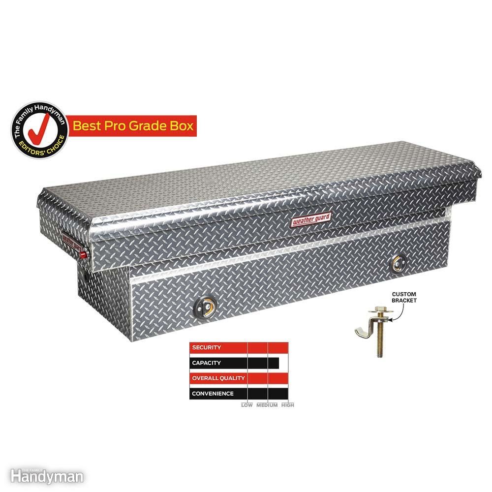 Weather Guard No. 117-0-02 Extra-Wide Aluminum Saddle Box