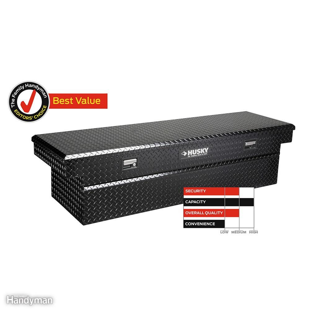 Husky Full-Size Deepwell Cross-Bed Truck Box, No. HSKALF591BK