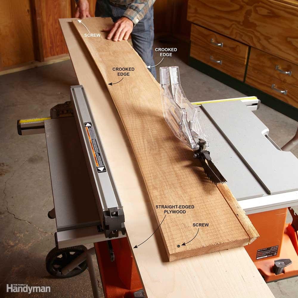 Straighten a Crooked Edge