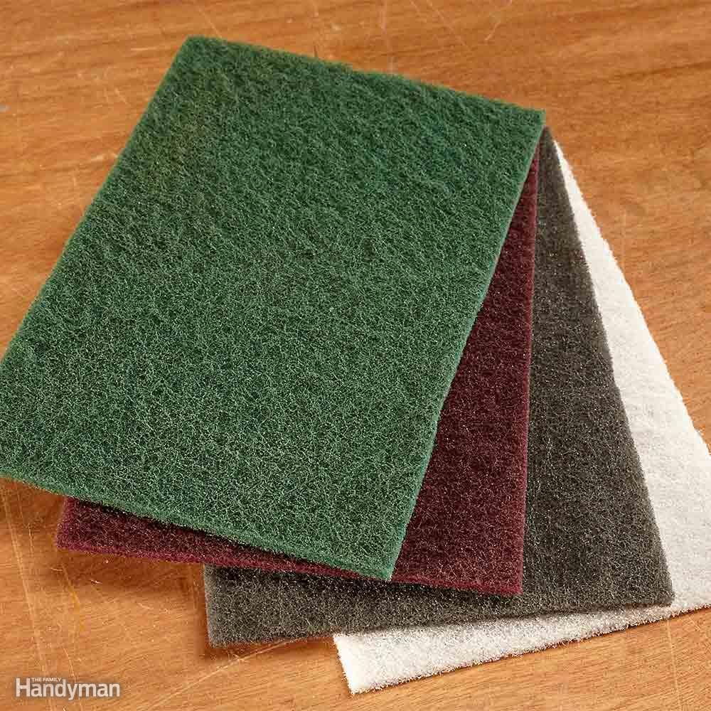 Use Synthetic Abrasives, Not Steel Wool