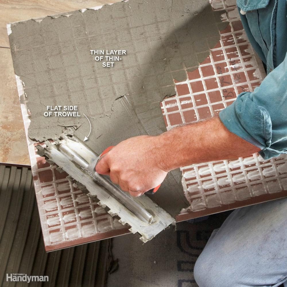 Back-Butter Large Tile