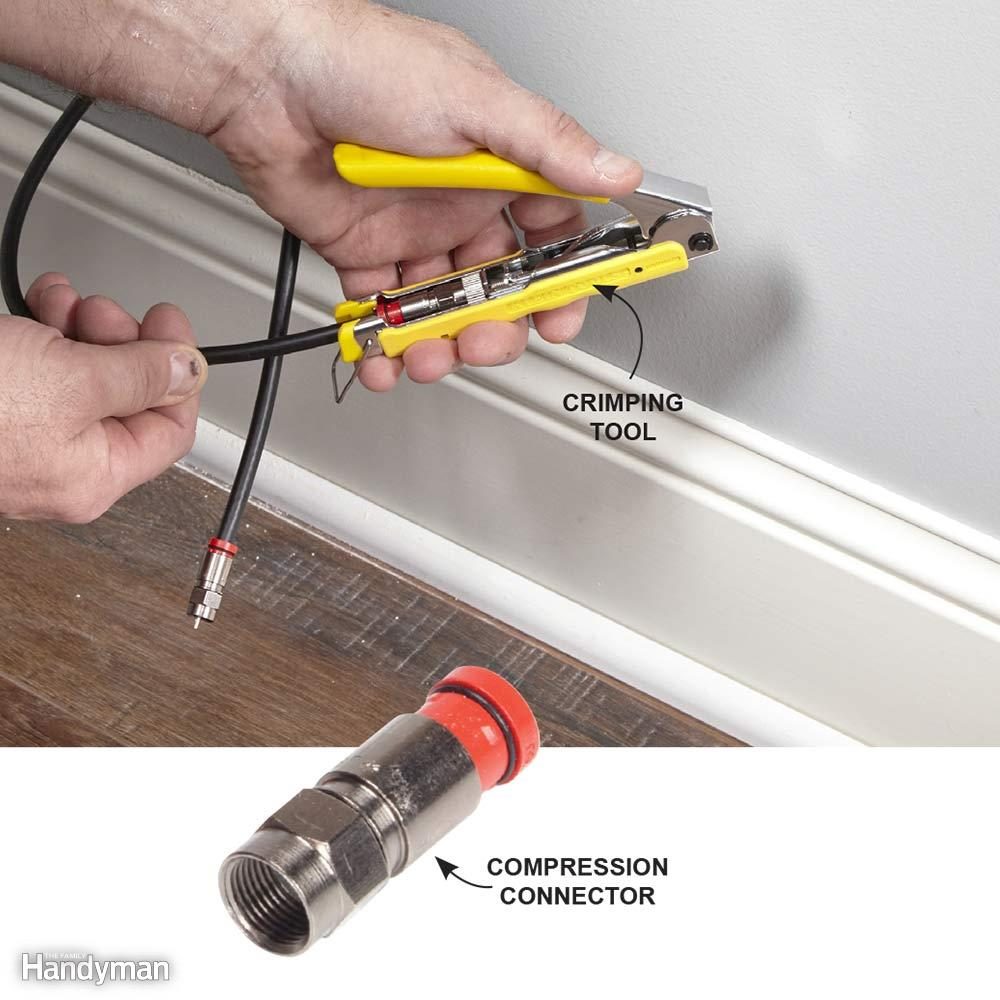 Use Coaxial Cable Compression Connectors
