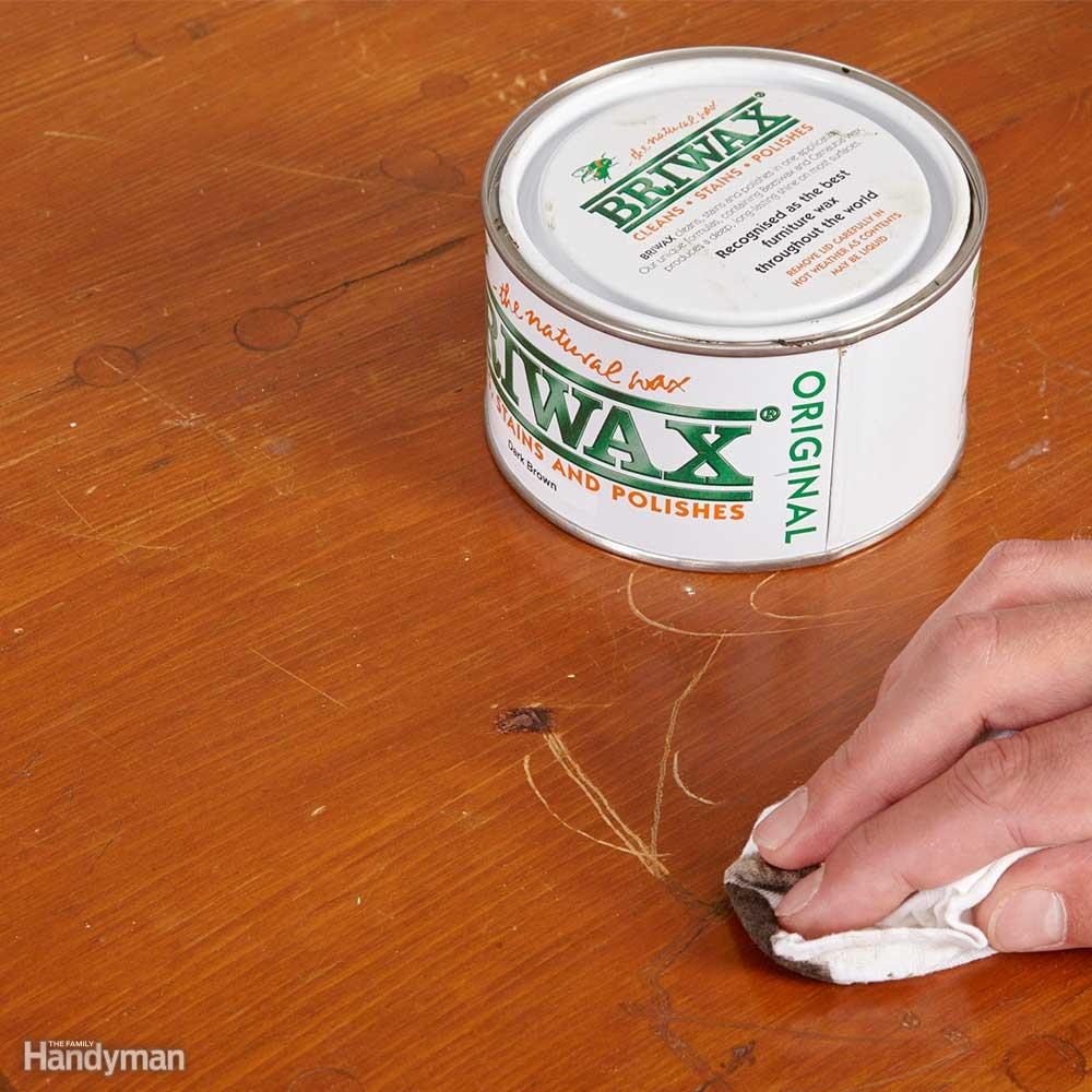 Hide Scratches with Wax