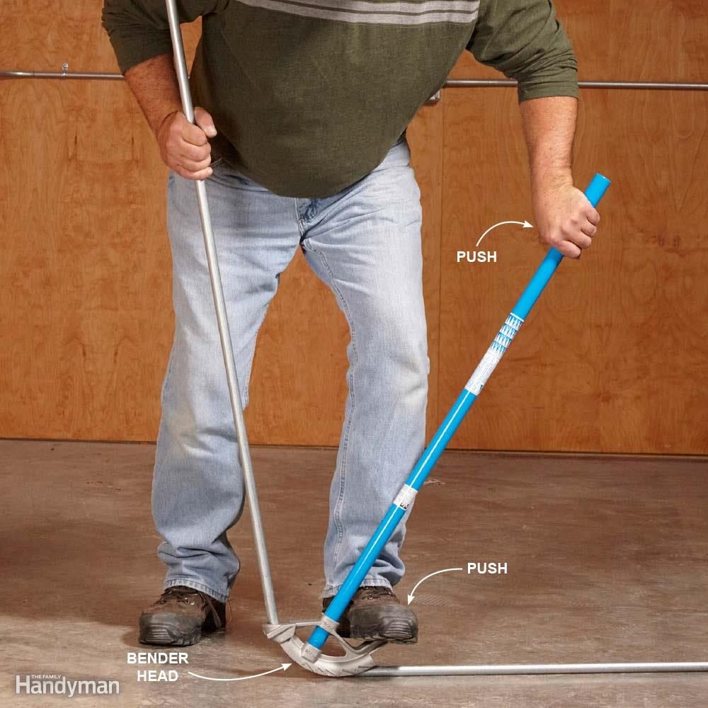 Bending Conduit for Dummies: Use Your Foot