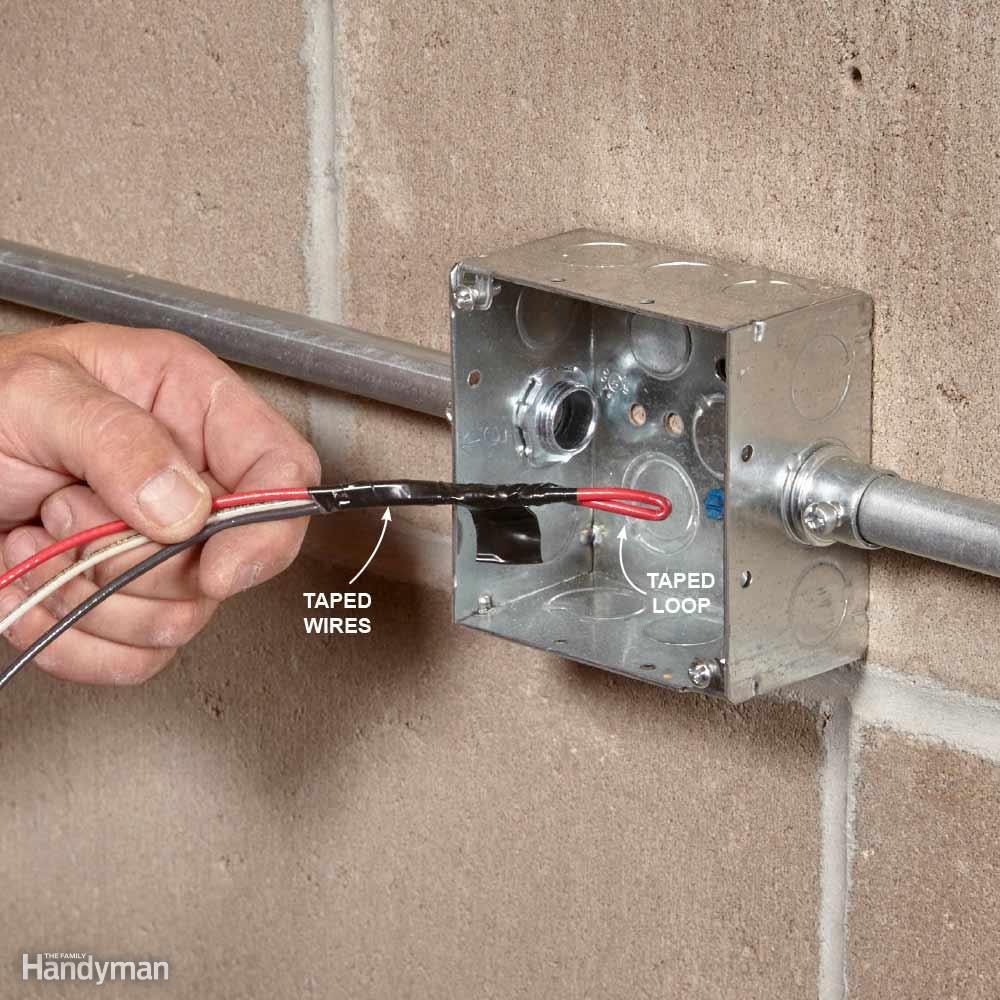 Save Time — Push Rather Than Pull Wire