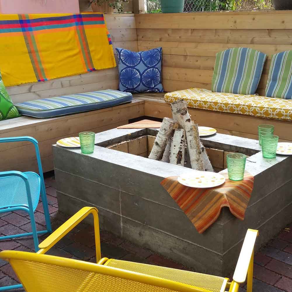 The Quintessential Backyard Hardscape: Outdoor Fireplace