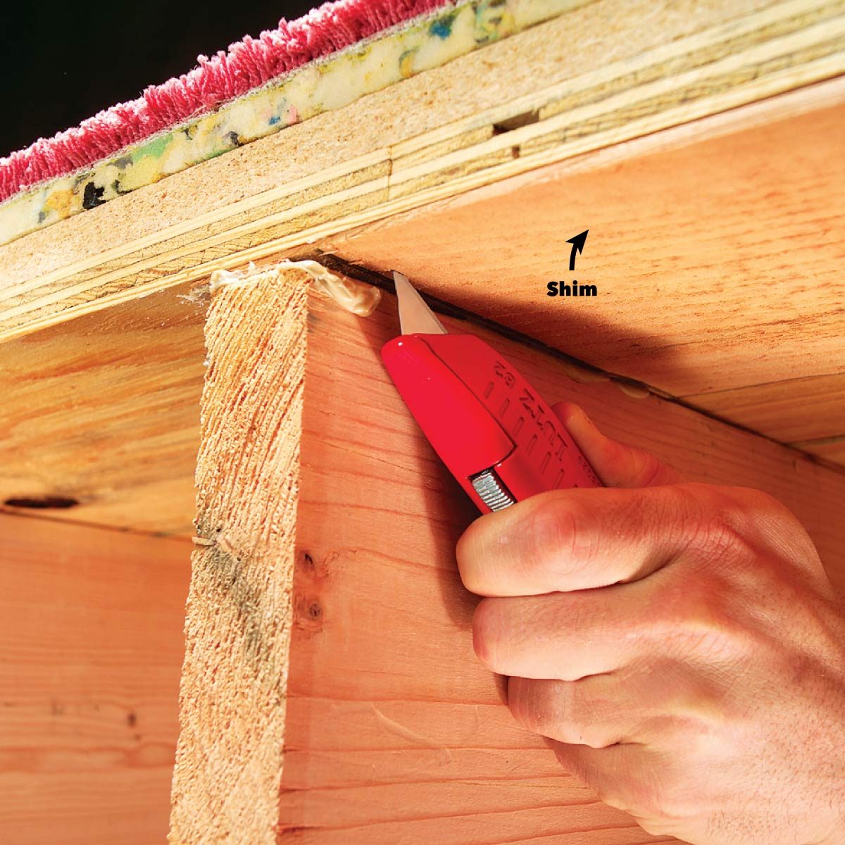 trim shims