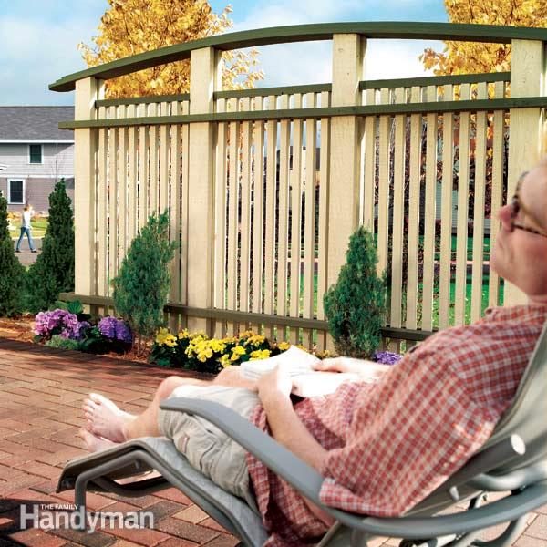 outdoor patio privacy screen