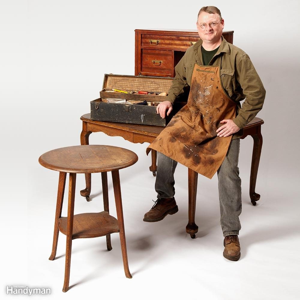 How to refinish a table