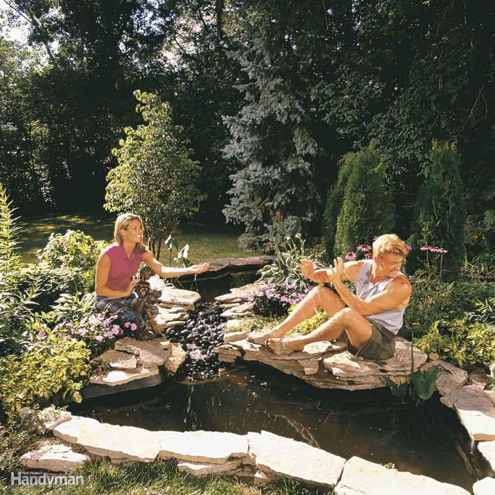 Build a Water Garden Stream