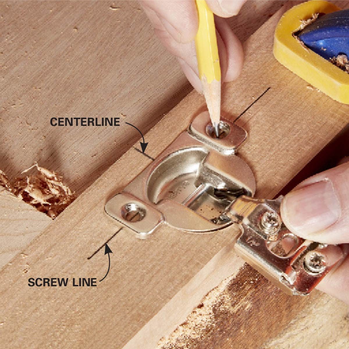 4. Mark Screw Holes