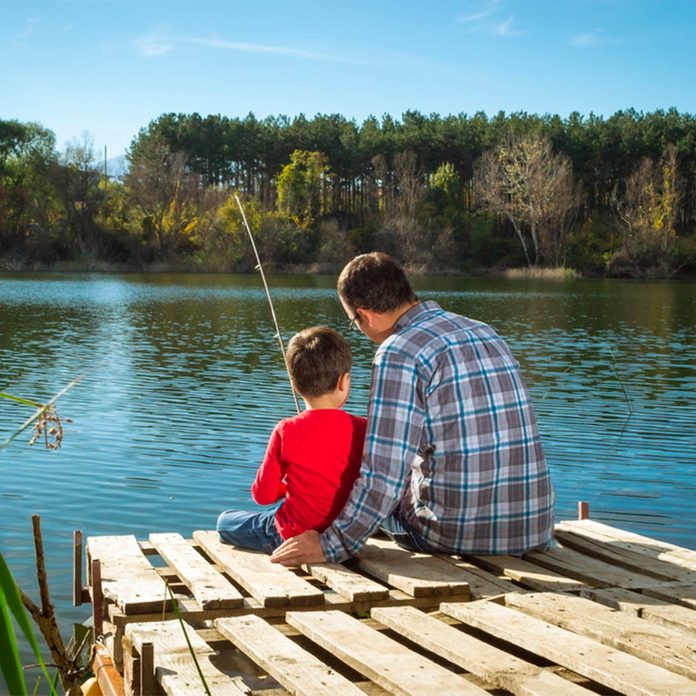 fishing with floss