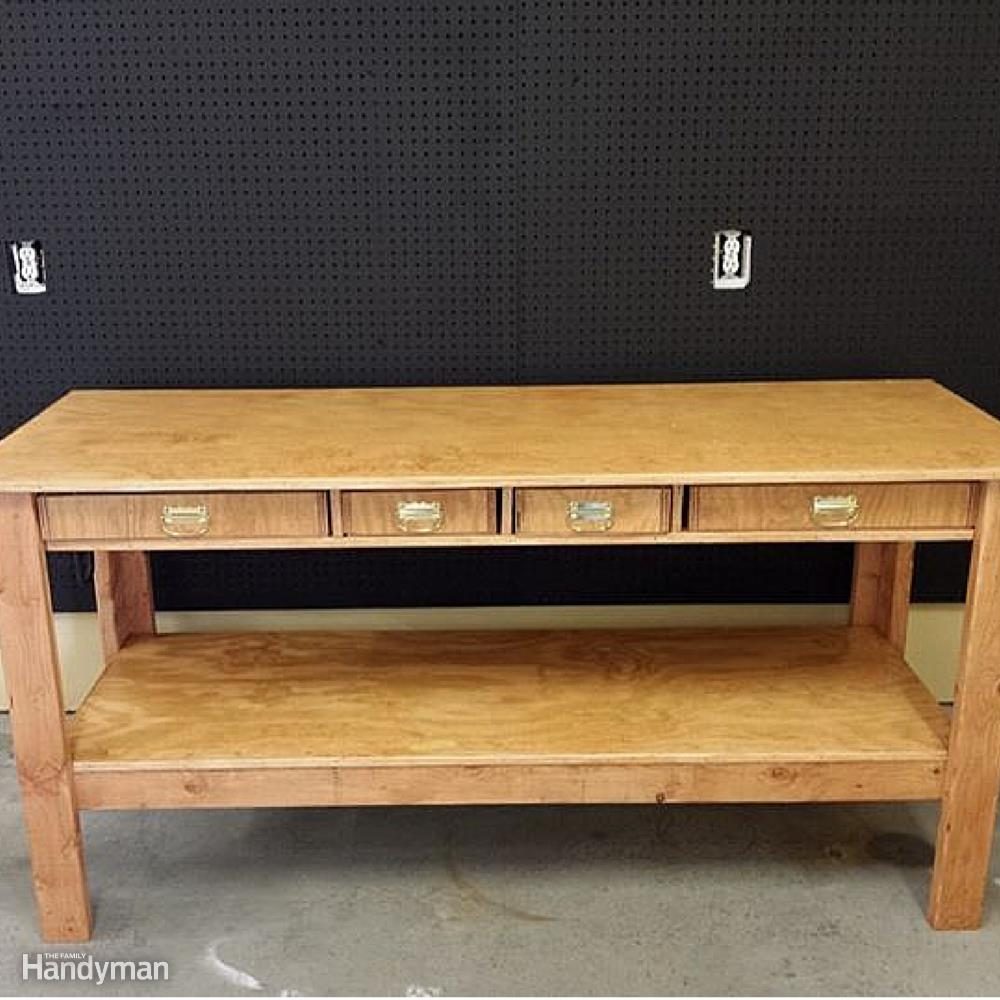 Simple Family Handyman Workbench