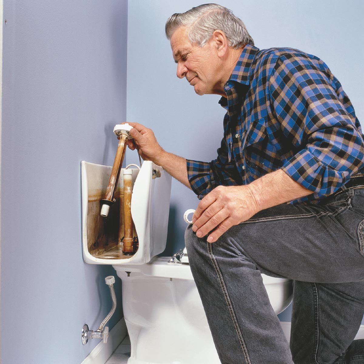 Stop a Running Toilet