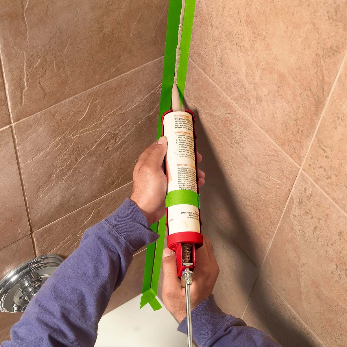 Re-Caulk the Tub