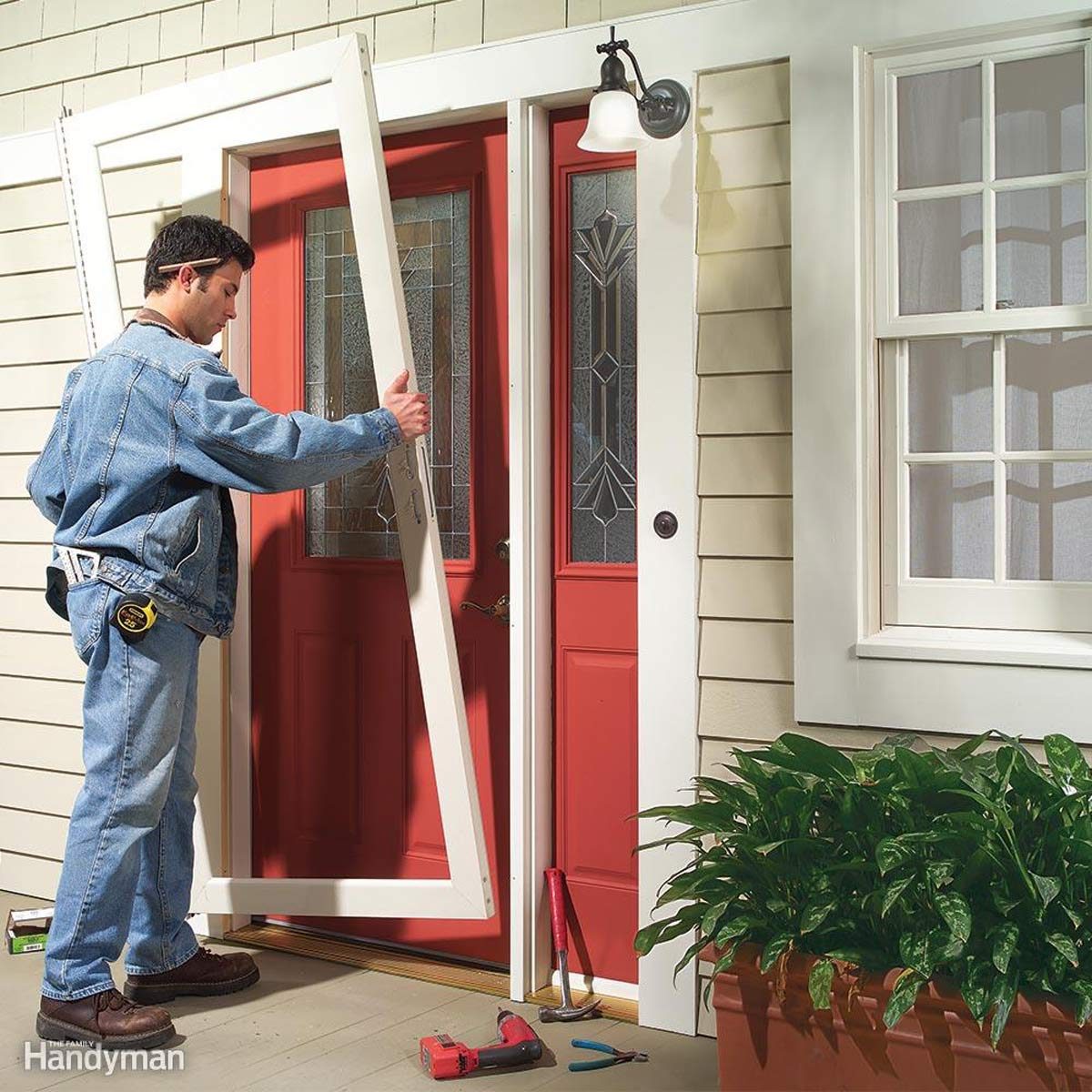 Remodeling Ideas: Steel Door Replacement for Entryway
