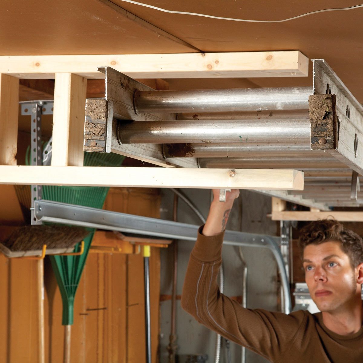 Overhead Ladder Rack