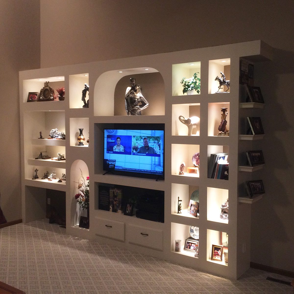 Customized Showcase Wall