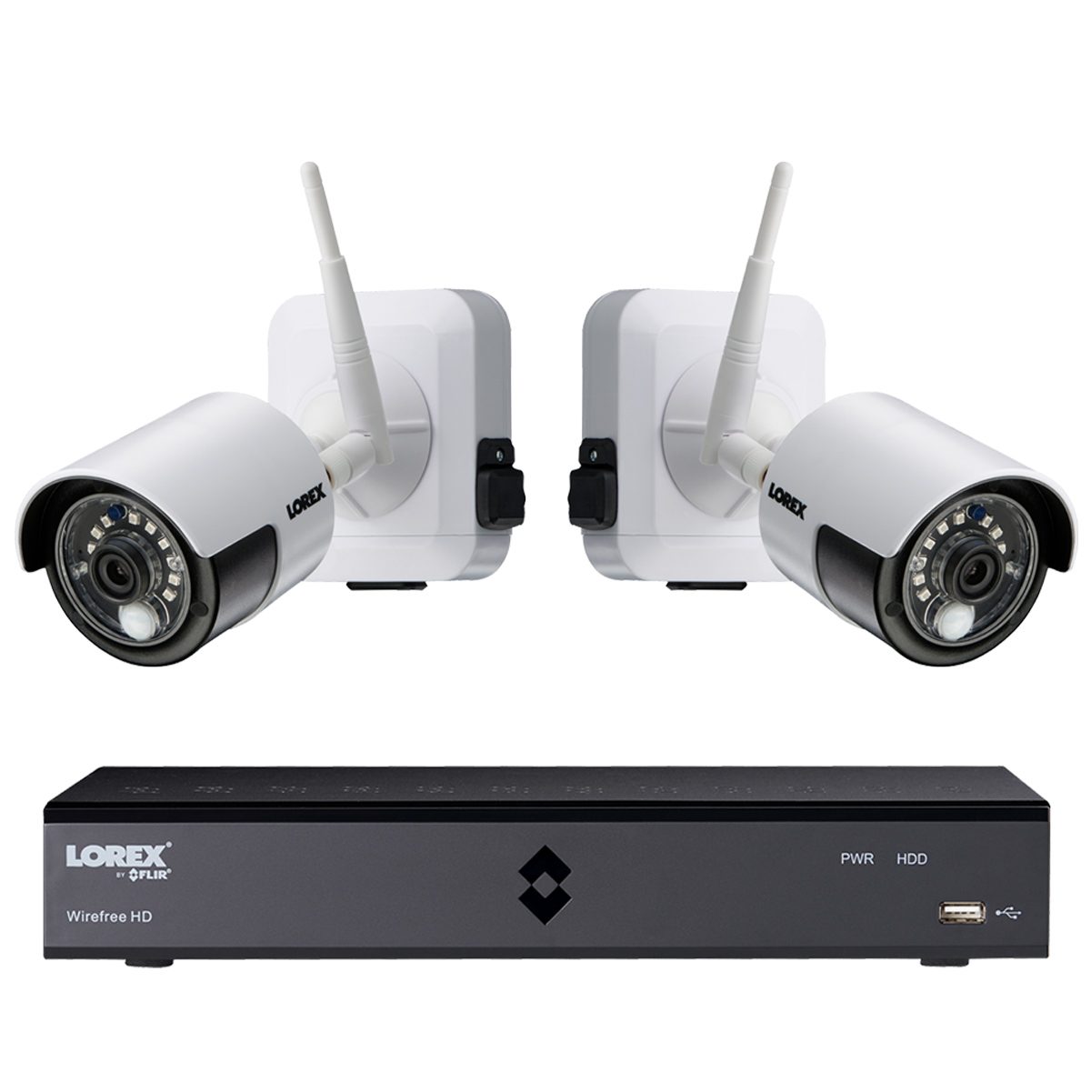 Completely Wire-Free Installation with Lorex