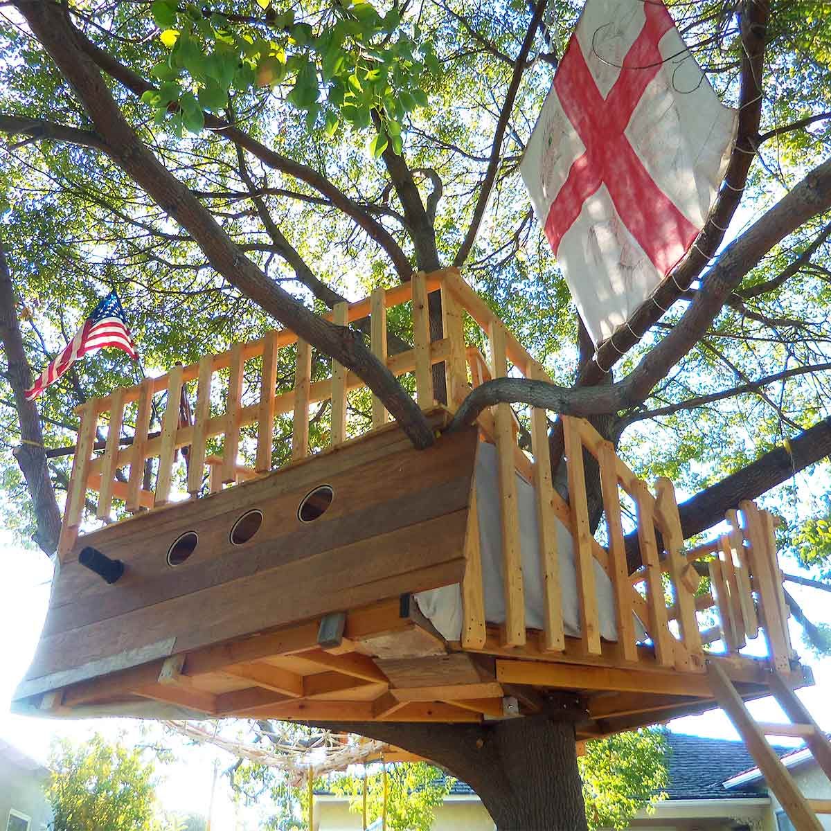 Pirate Ship Tree House