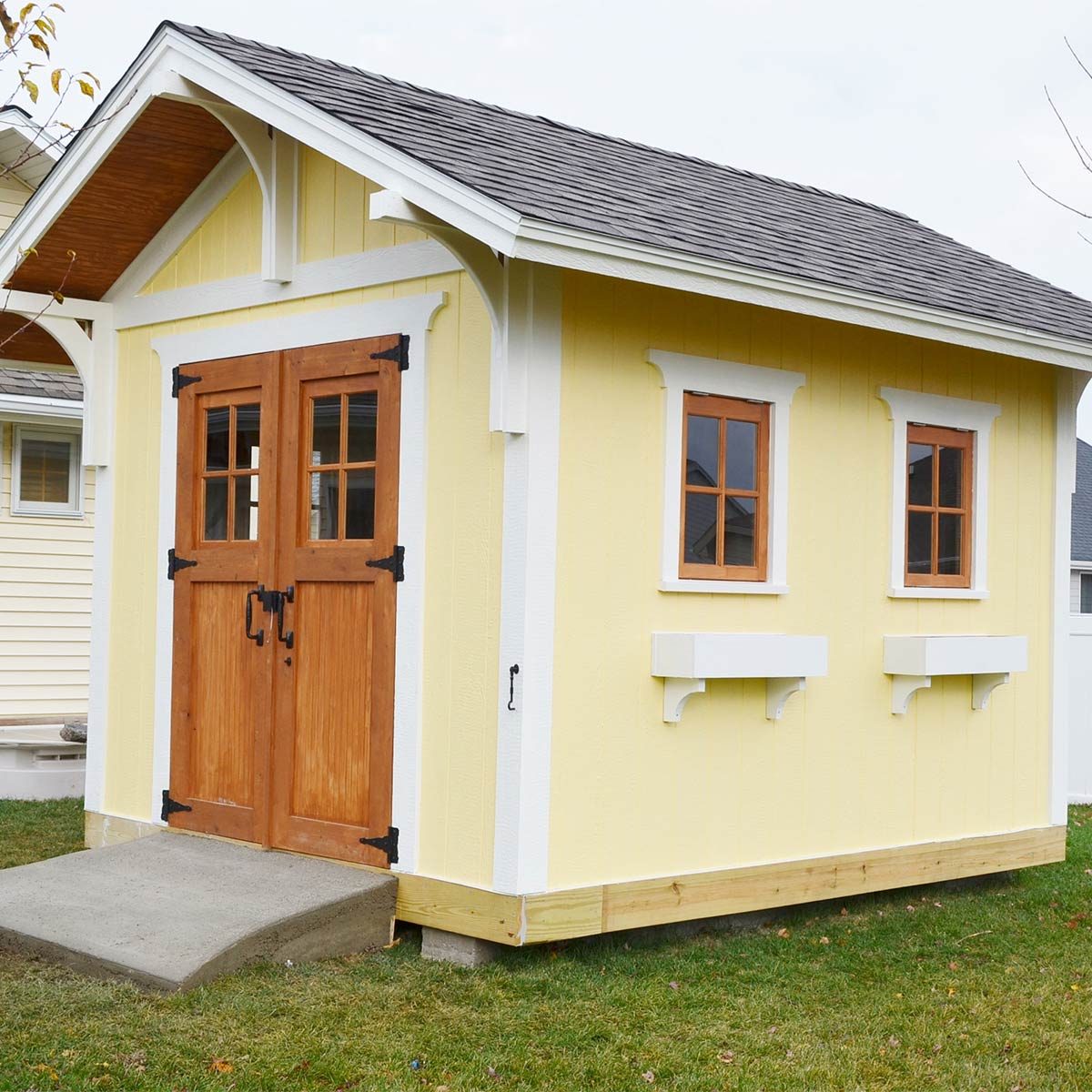 Amazing Yellow Shed