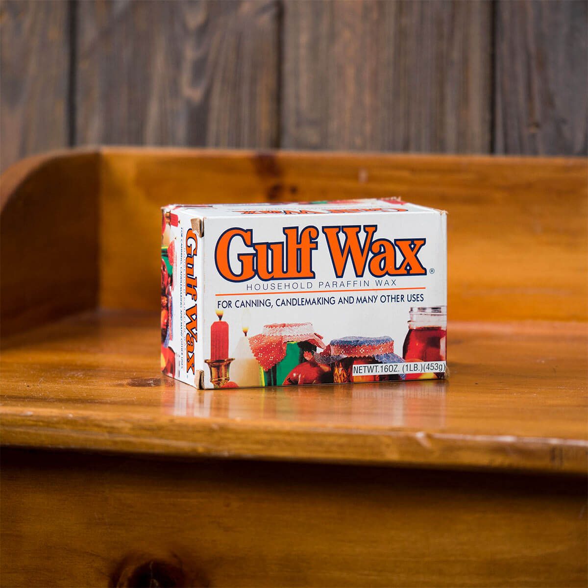 Gulf Wax to use for sticky wooden drawers
