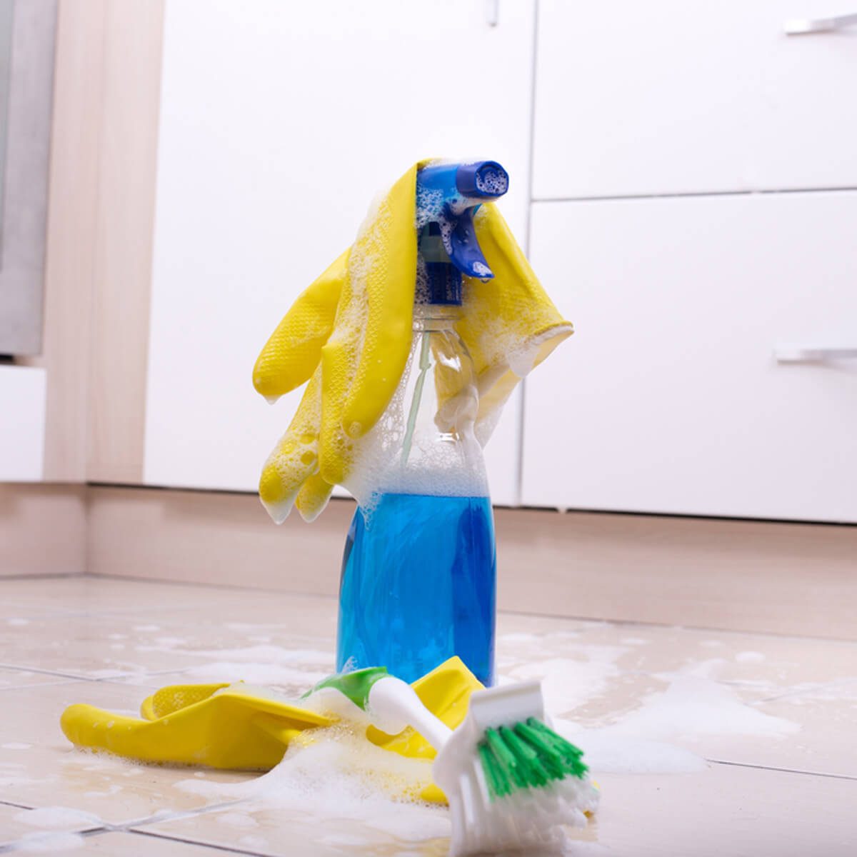 Disinfect Remaining Materials