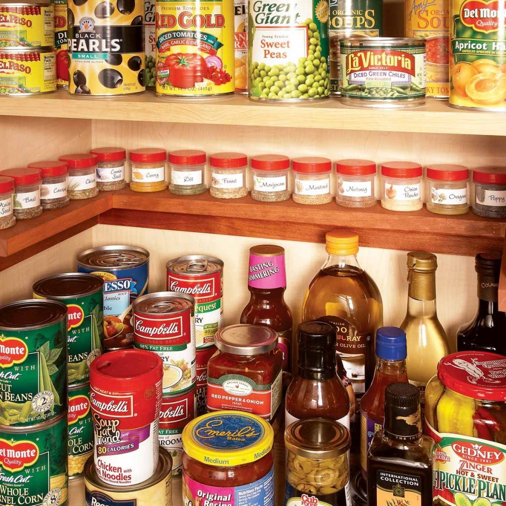 Spice Shelf Inside Cabinet