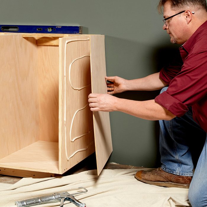 Cap end cabinets