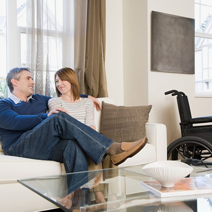 shutterstock_380349256 living room wheelchair