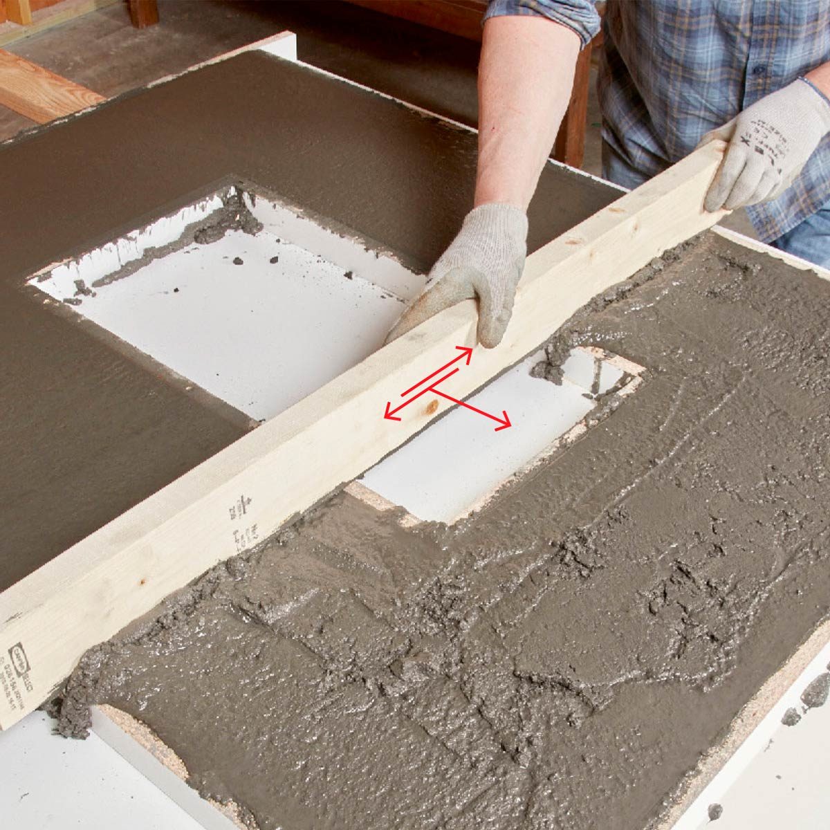 screed concrete