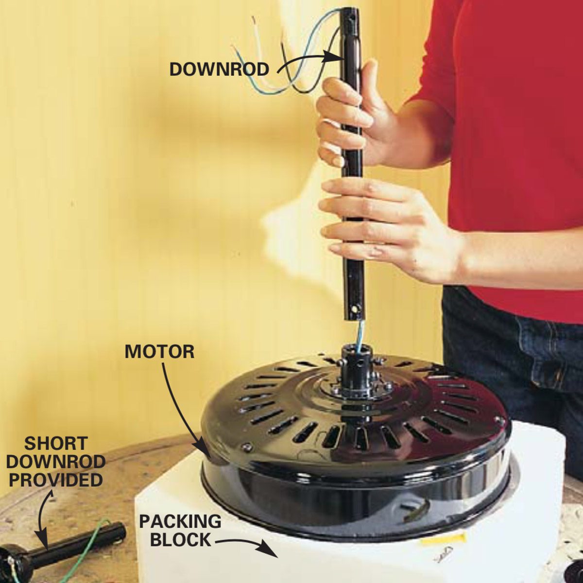 downrod