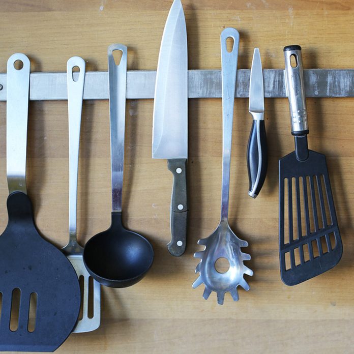 magnetic strips for kitchen utensils knives