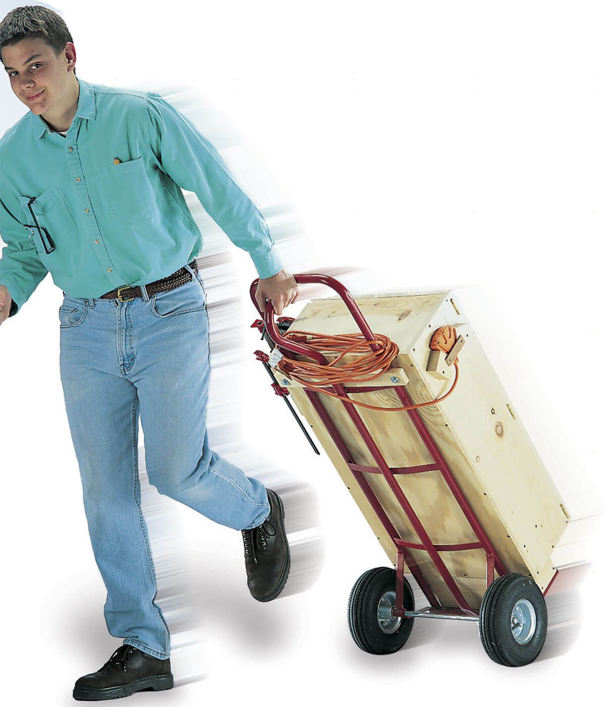 tool dolly pulled