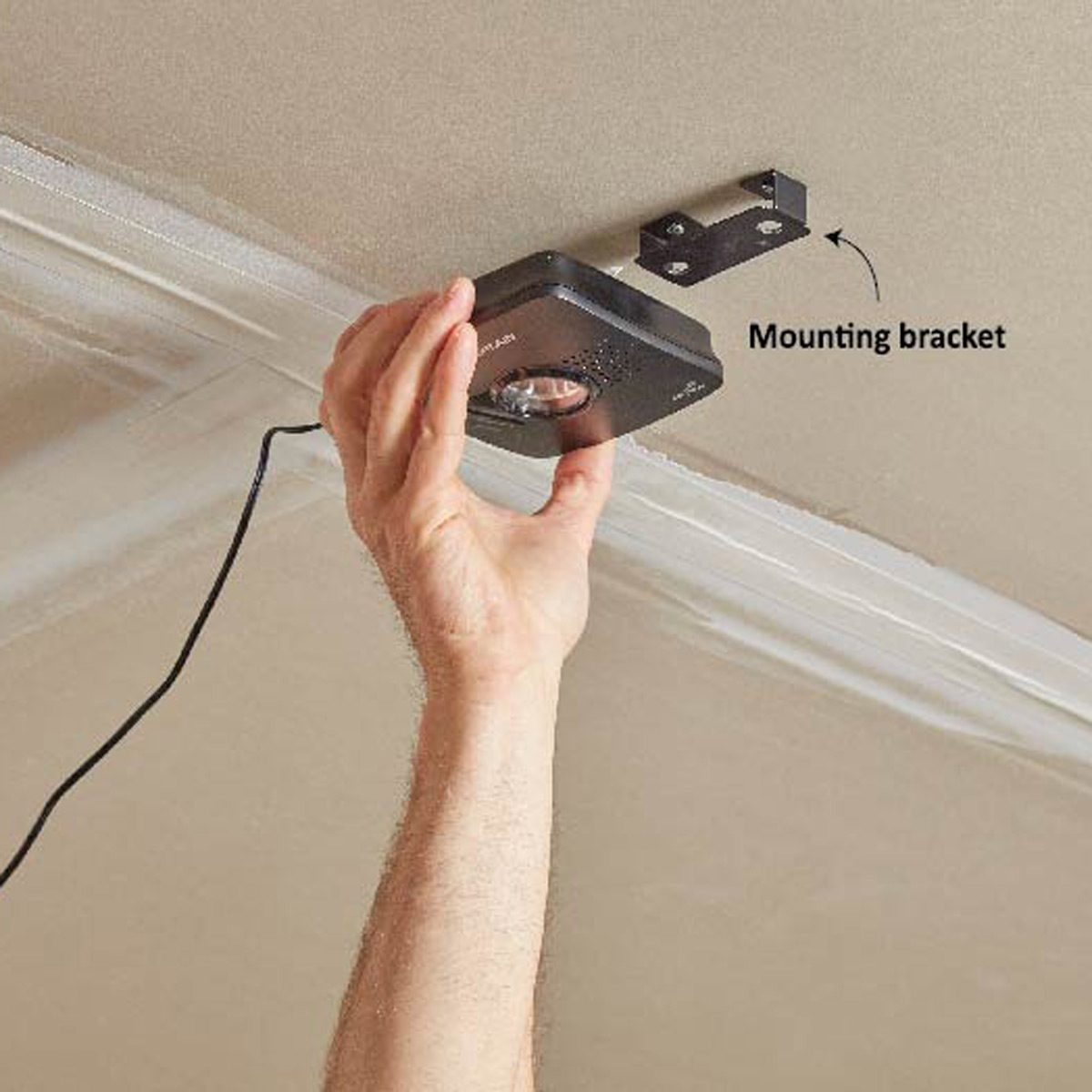 Mounting wi-fi garage controller 