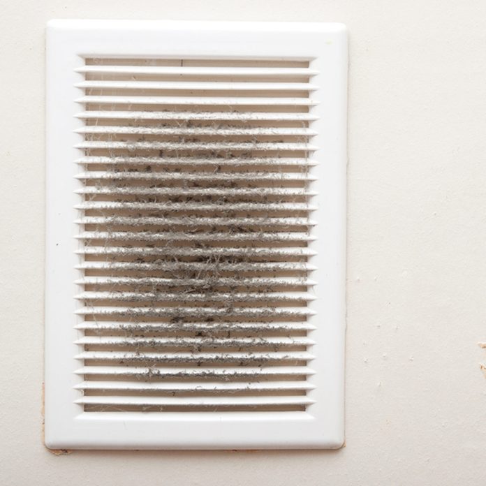 vent grilles furnace smells