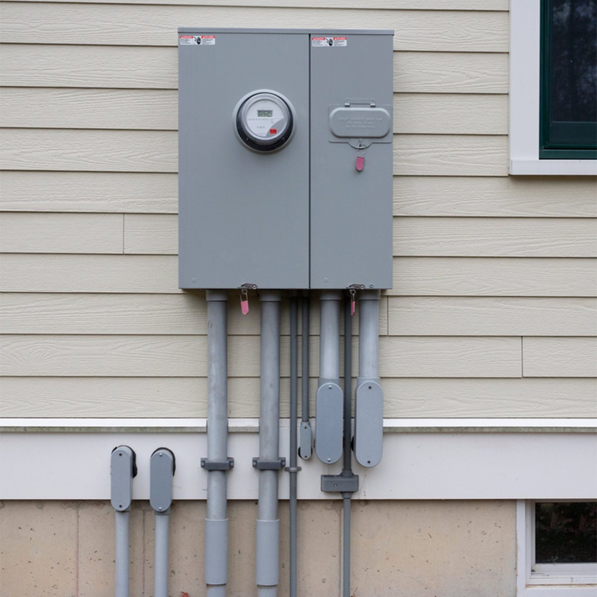 electrical box on house