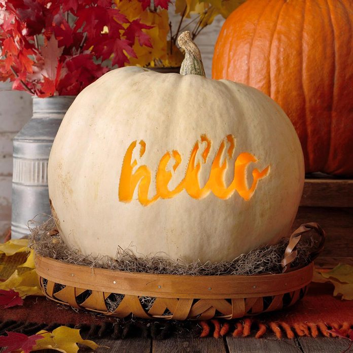 hello halloween pumpkin carving