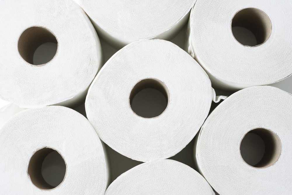 roll of toilet paper