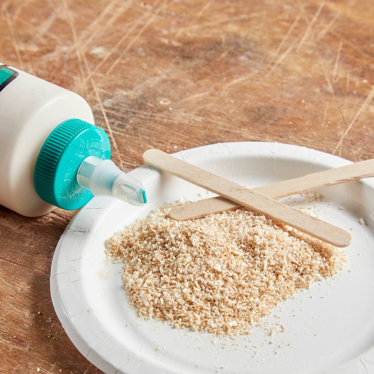 HH DIY wood filler saw dust