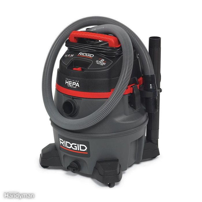 Vacuum the Lead Paint Chips
