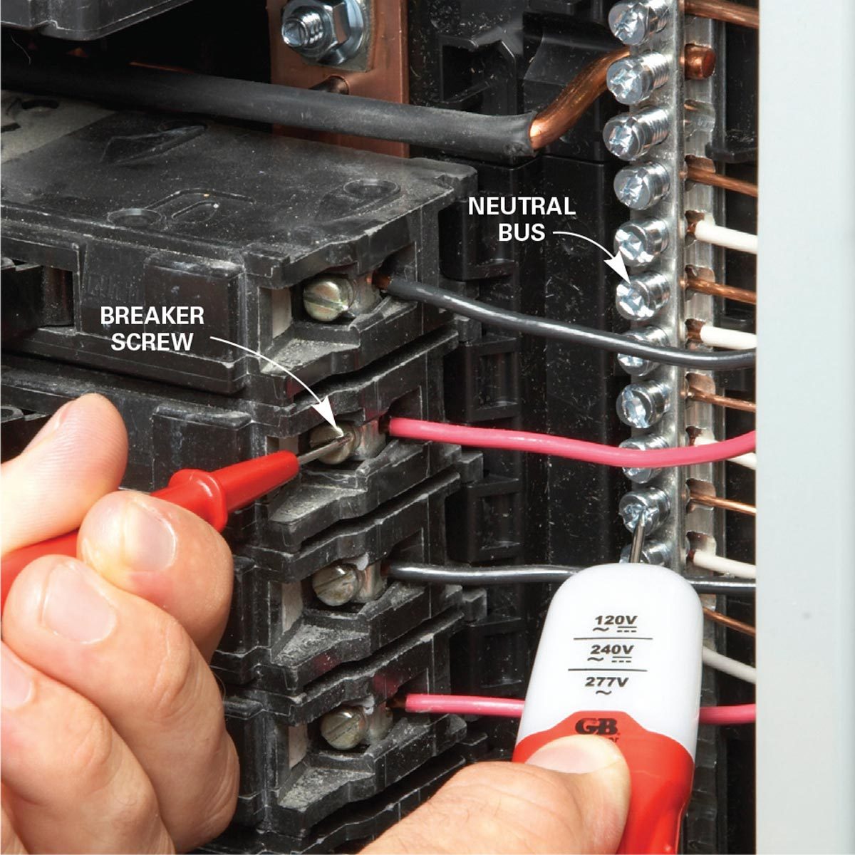 test each and every breaker